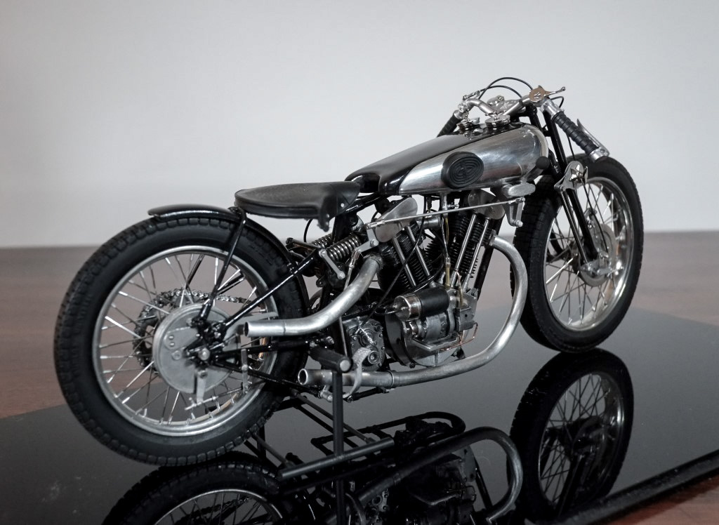 1/9scale Brough Superior SS100 built by Mark Gaterell