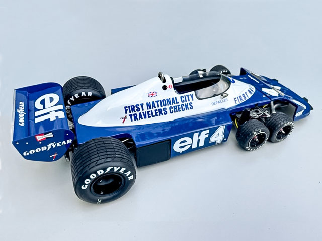 1/12scale Tyrrell P34 1977 built by Harm Kruithof