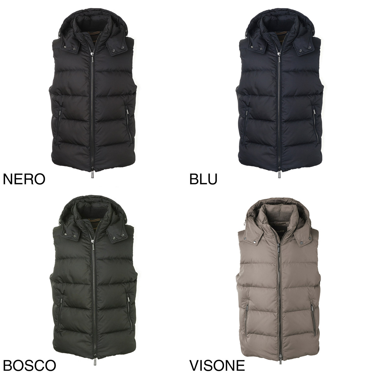 ムーレー MOORER ダウンベスト 44サイズ FIRE-WK(44 BLU): モダン