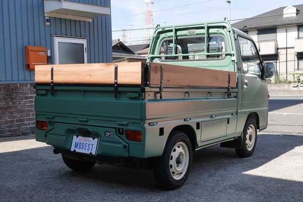 レトロでかわいい軽トラック | 千葉県 瀧口 様 | モデストで制作した事例集