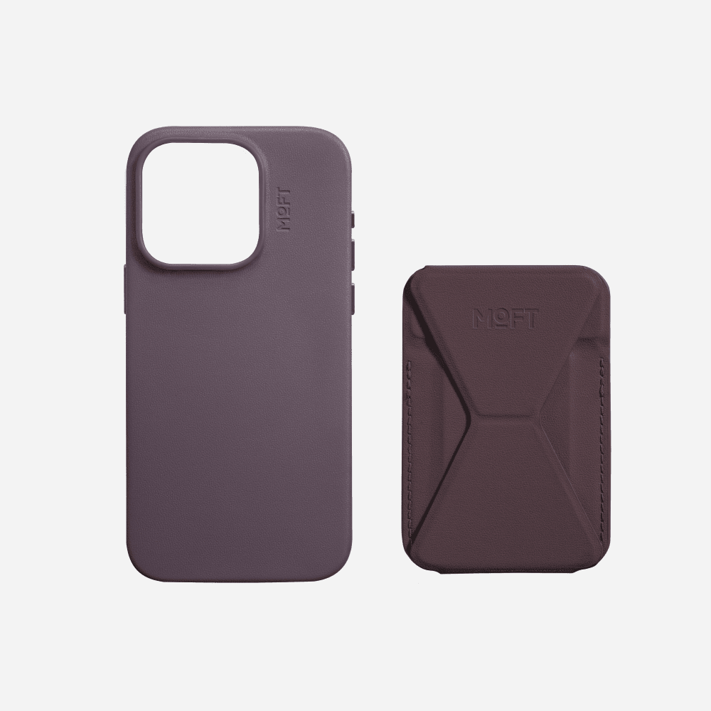 iPhone 15 Case, Stand & Wallet｜MOVAS™ Leather Snap Set | MOFT – MOFT