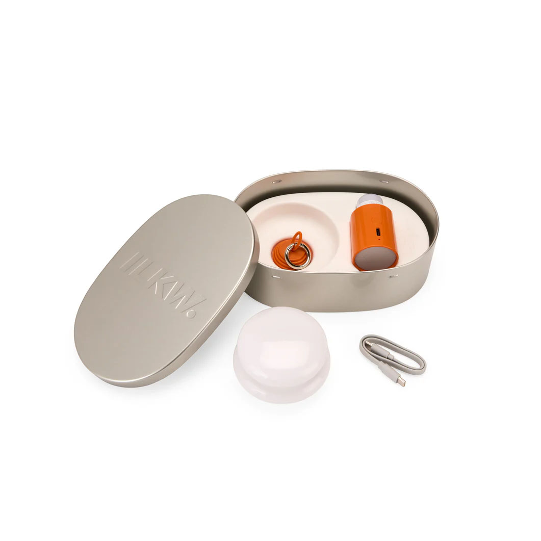 Snowman 8 ポータブルランプ タンジェリン(8 ポータブルランプ