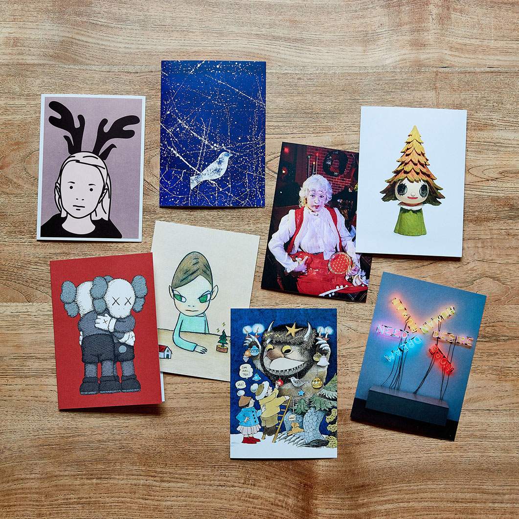 MoMA グリーティングカード 奈良美智 MORI GIRL （12枚セット）(奈良