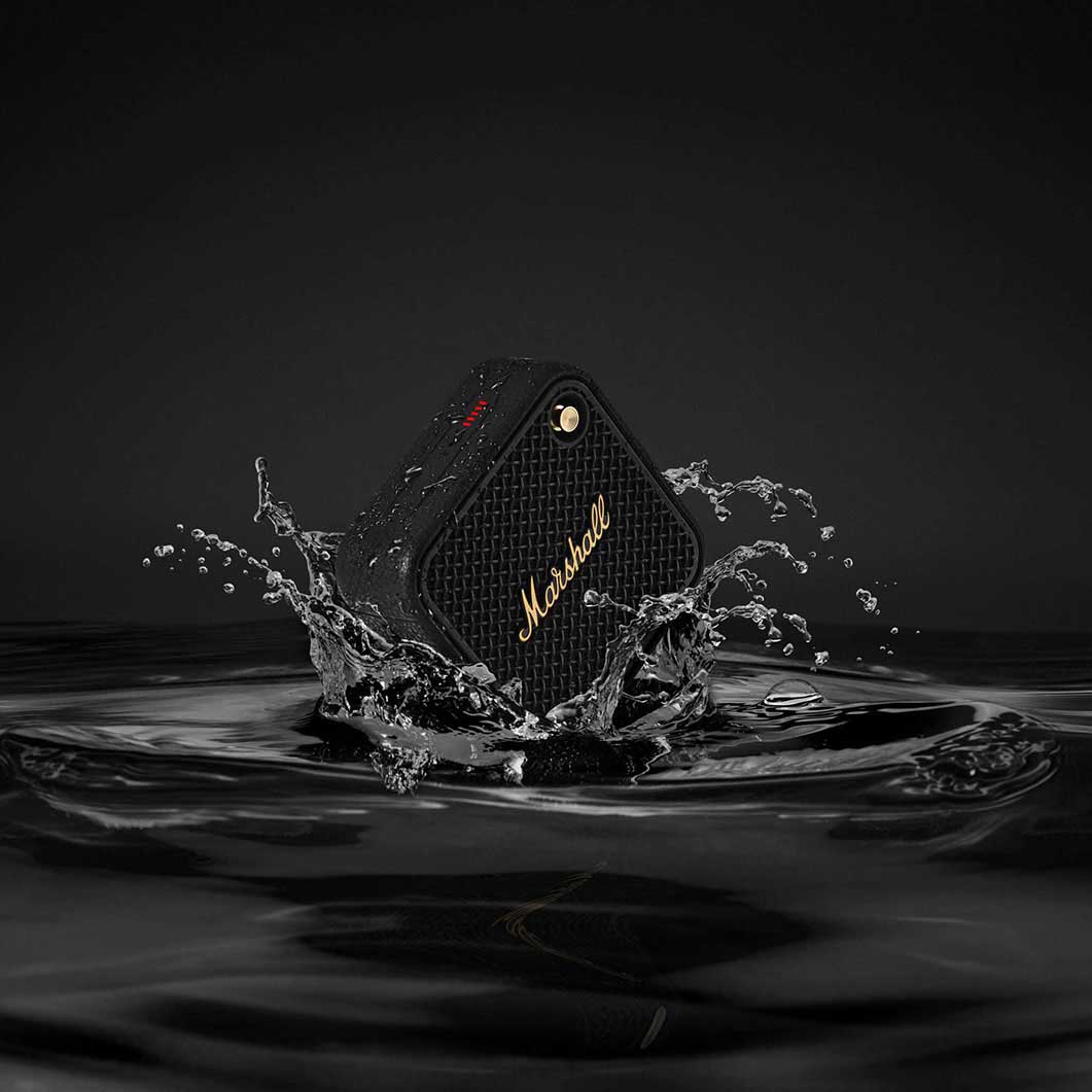 Marshall Willen II スピーカー ブラック＆ブラス(Willen II