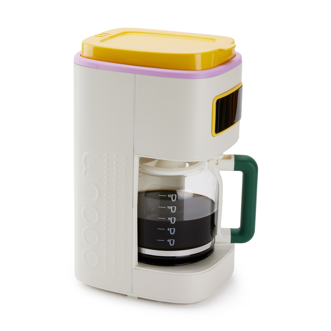 Bodum コーヒーメーカー ホワイトマルチ 12カップ用(ホワイトマルチ 12