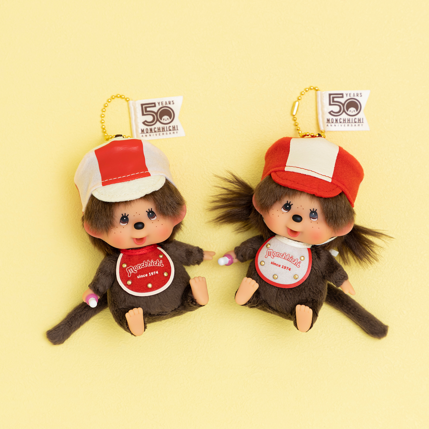 モンチッチ50th レッツパレードモンチッチ 男の子女の子ペアセット