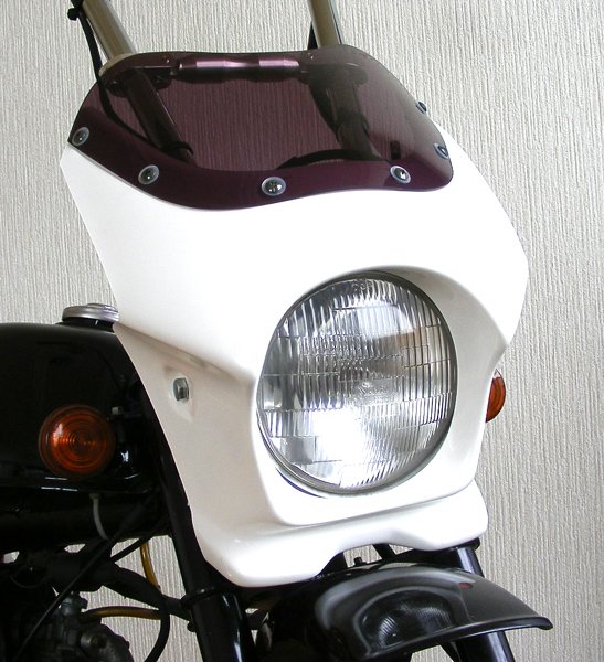 360wモンキー エイプ用 ビキニカウル ホワイト｜ モンキーパーツは