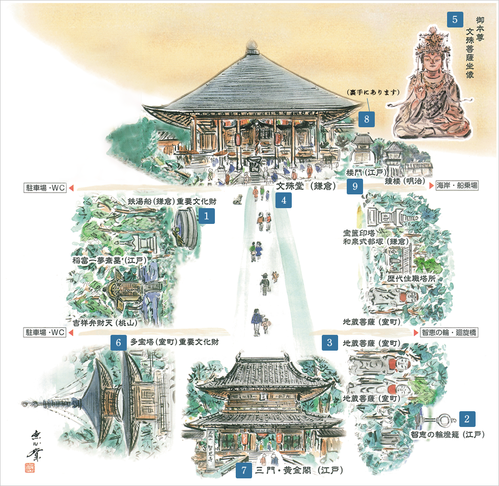 観る - 天橋立 智恩寺