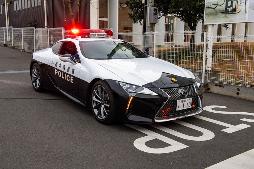 GT-R（R35）にレクサスLC500!? 栃木県警が配備するゴージャスパトカー