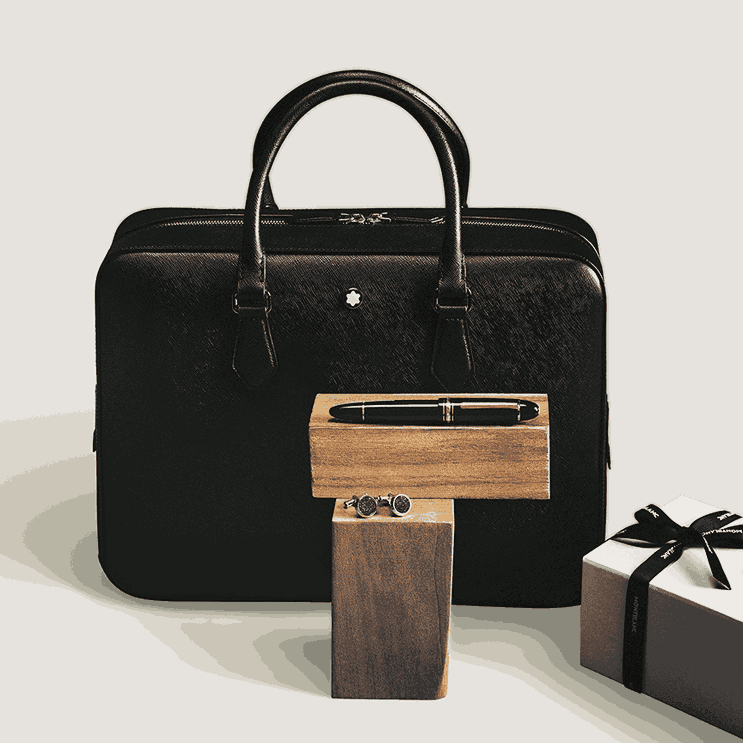 Extreme 3.0 thin document case - Leather - Black - Montblanc® US