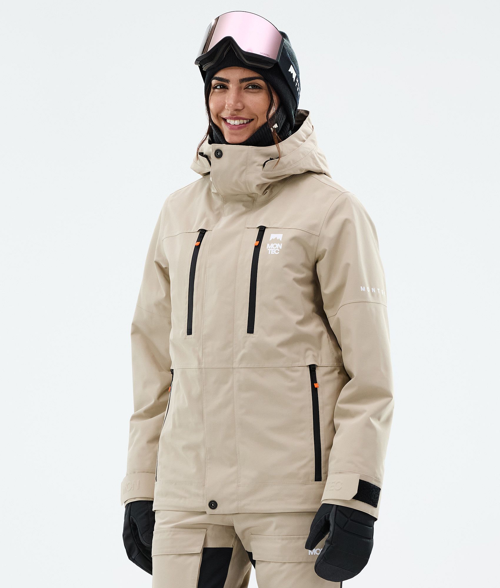 Montec Fawk W Ski Jacket Women Sand | Montecwear.com