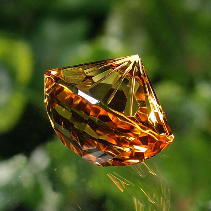 JM569 ジュエリーマスター作黄水晶（シトリン）ルース － 水晶天然石