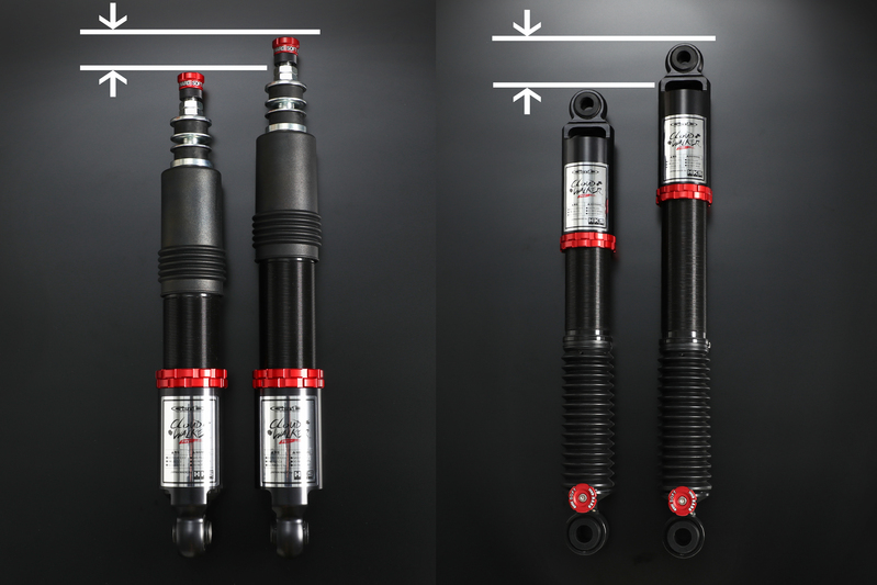 ハイパフォーマンスダンパーPRO SPD01DH - Genb（玄武）ハイエース用