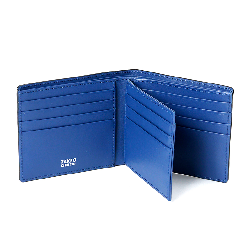 タケオキクチ｜ 二つ折り財布 小銭入れなし｜スクイーズ｜TK-00321