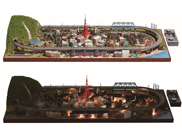 昭和39年頃の街並みをジオラマ模型で再現できる週刊「昭和にっぽん鉄道
