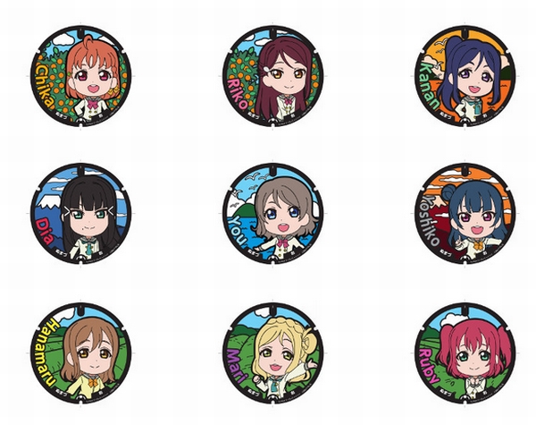 沼津にラブライブ！デザインのマンホールを設置する企画、開始約30時間