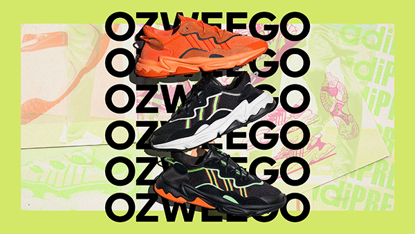 アディダス オリジナルス「OZWEEGO」とクリエイターのコラボ企画