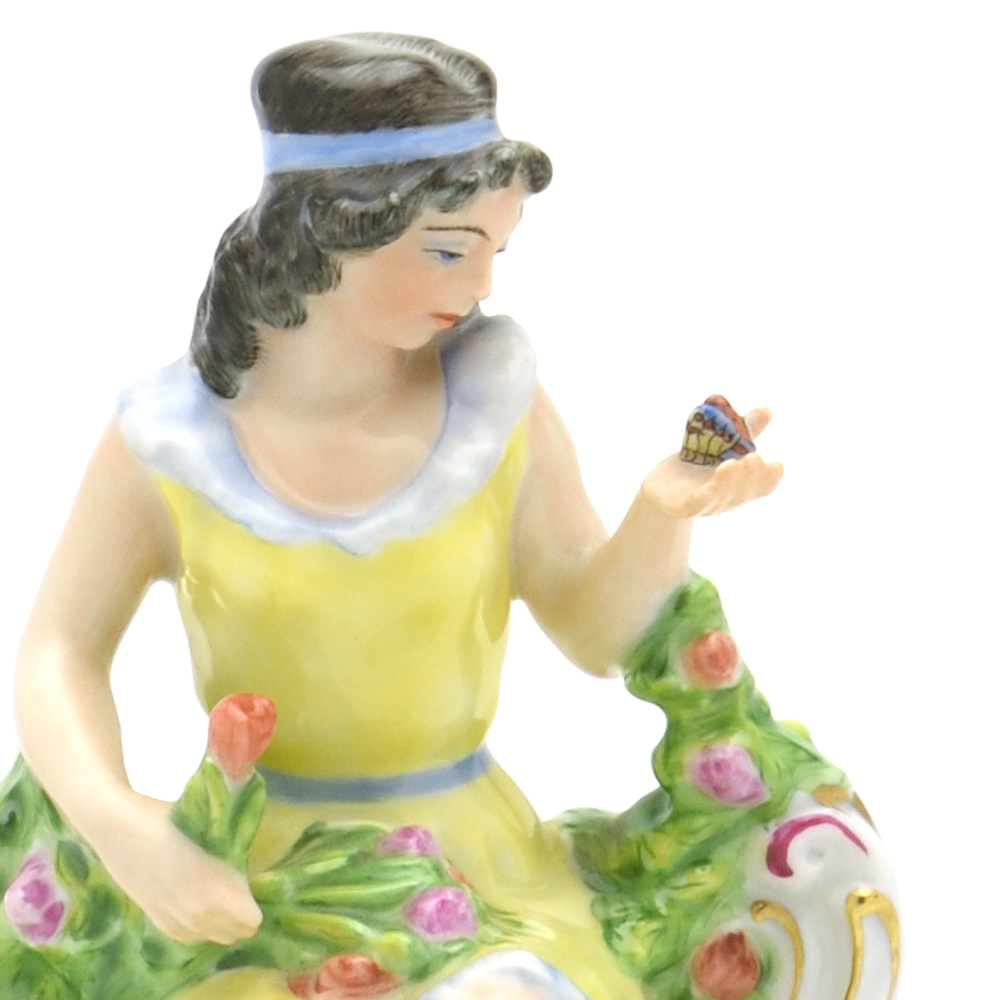 ヘレンド(Herend) 人形 置物 スプリング・春(15935/C)【現物写真】 花