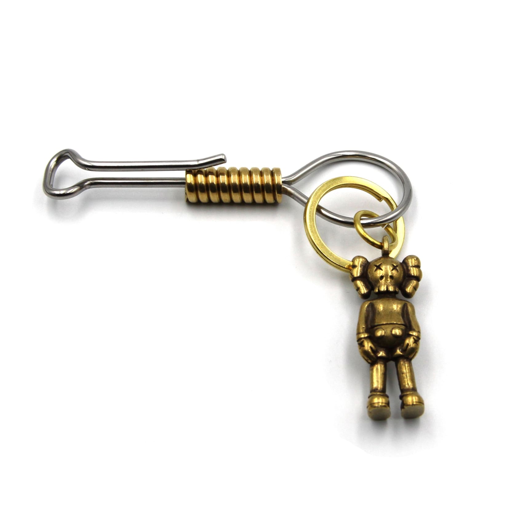 Brass Wirewrapped Keychain Keyring Decoration – Metal Field Shop
