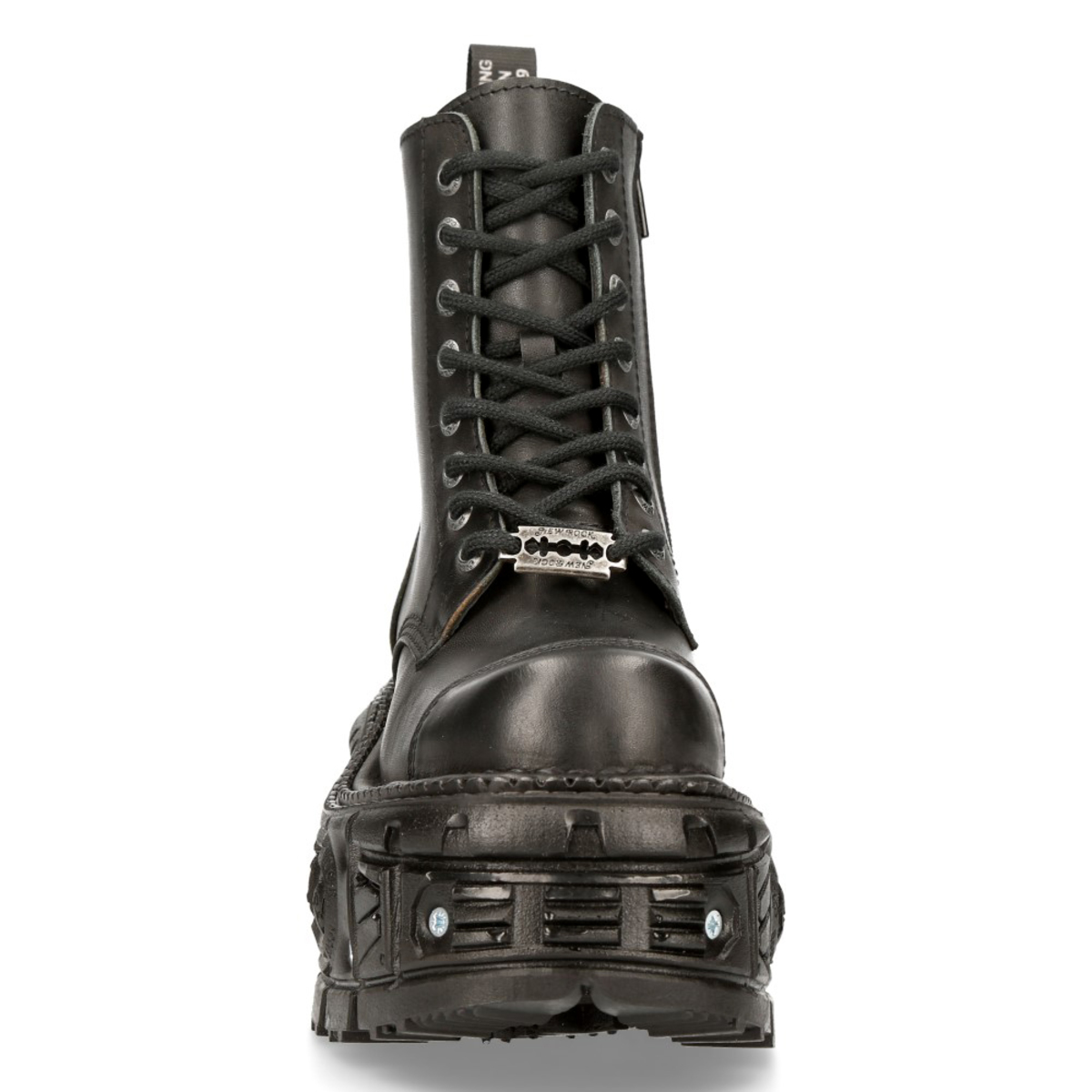boots NEW ROCK - CRUST NEGRO - M.TANK083-C1 - Metalshop.us