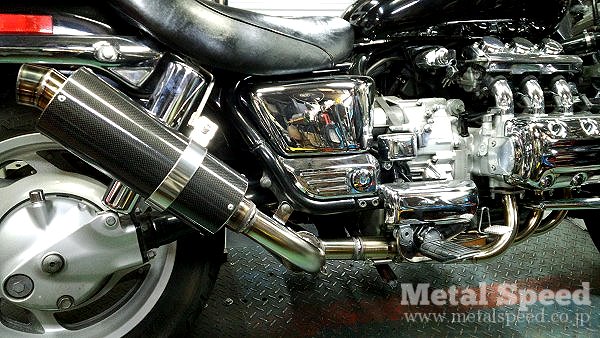 ホンダ・ワルキューレ用ワンオフマフラー