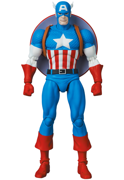 MEDICOM TOY - MAFEX CAPTAIN AMERICA（COMIC Ver.）