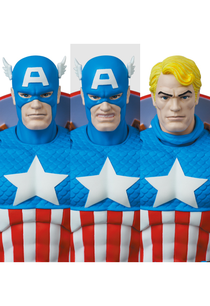 MEDICOM TOY - MAFEX CAPTAIN AMERICA（COMIC Ver.）