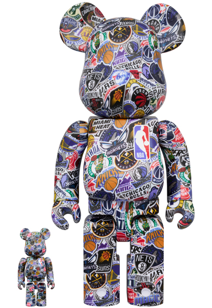MEDICOM TOY - BE@RBRICK NBA 100％ & 400％