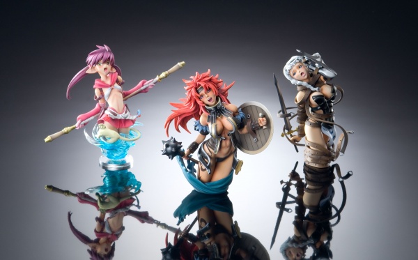 超像 クィーンズブレイドコレクションフィギュア Vol.1｜メディコス