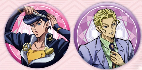 TVアニメ「ジョジョの奇妙な冒険 ダイヤモンドは砕けない」缶バッジ