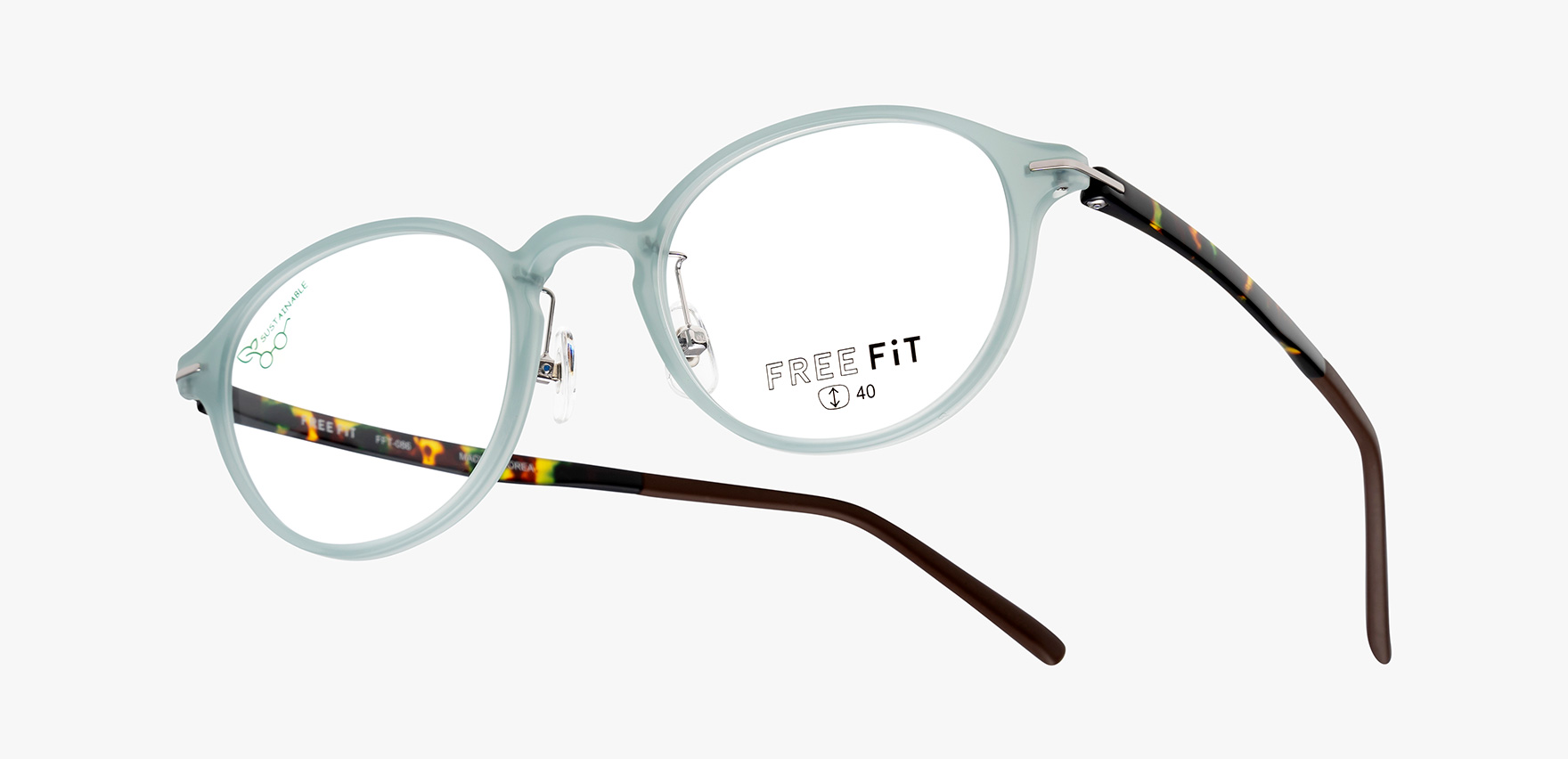 FREE FIT FFT-086(48 ﾐﾝﾄ): メガネフレーム｜眼鏡市場【公式】(メガネ