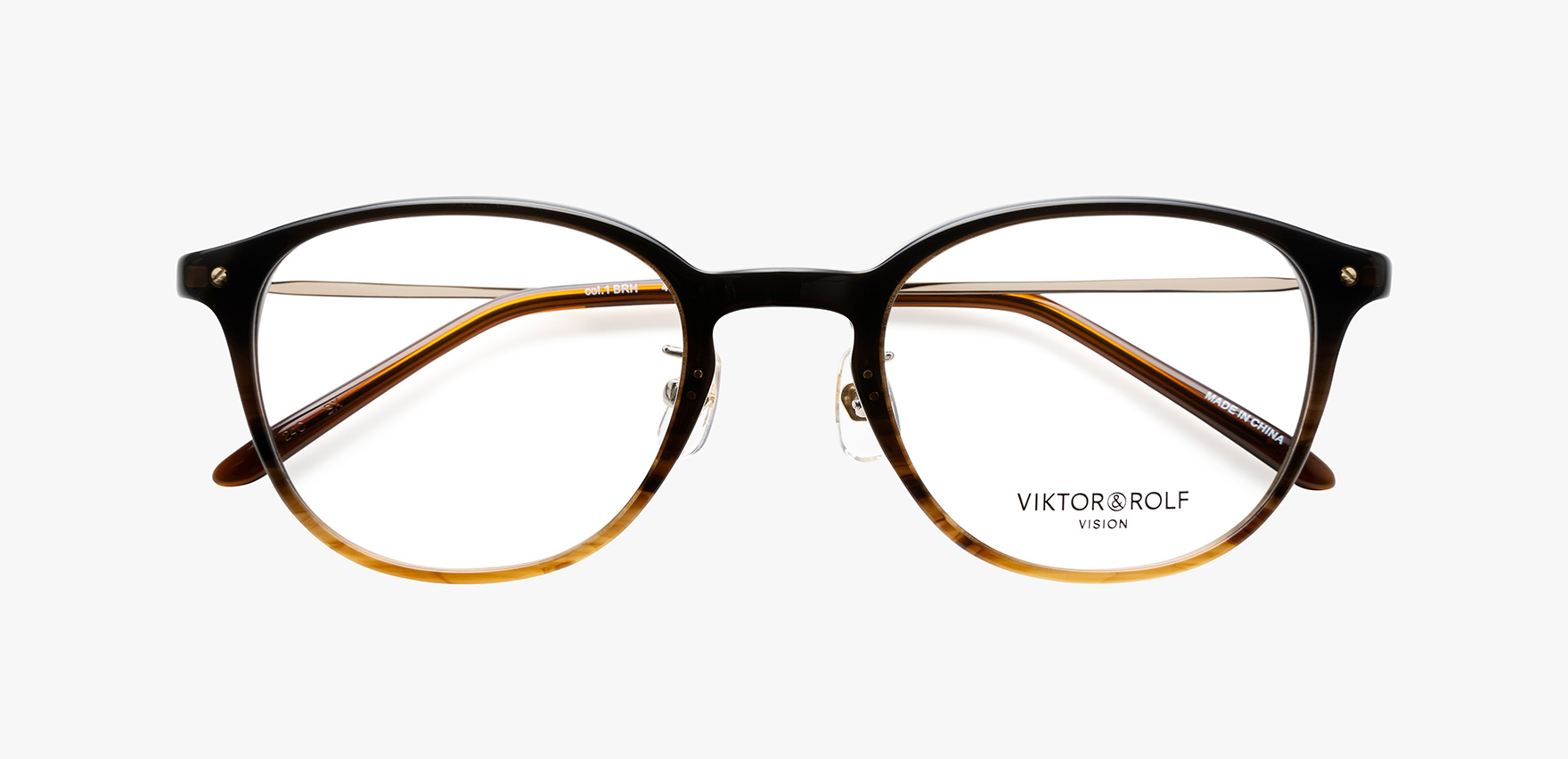 VIKTOR&ROLF VR-1001(49 ﾌﾞﾗｳﾝﾊｰﾌ): メガネフレーム｜眼鏡市場【公式