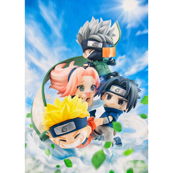 NARUTO-ナルト- 疾風伝 第七班集合！｜商品情報｜メガホビ MEGA HOBBY
