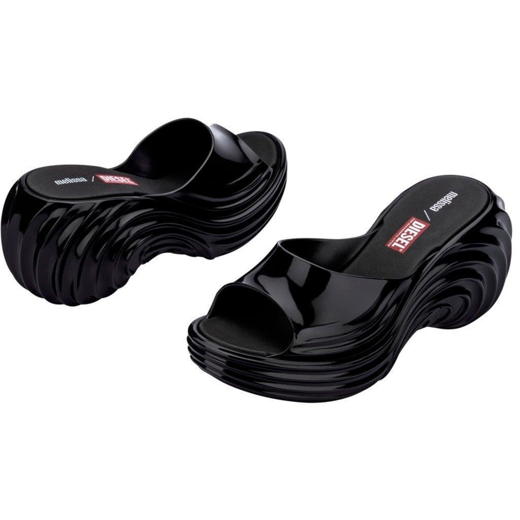 Melissa Quantum Platform x Diesel AD - BLACK – melissashoesnordics