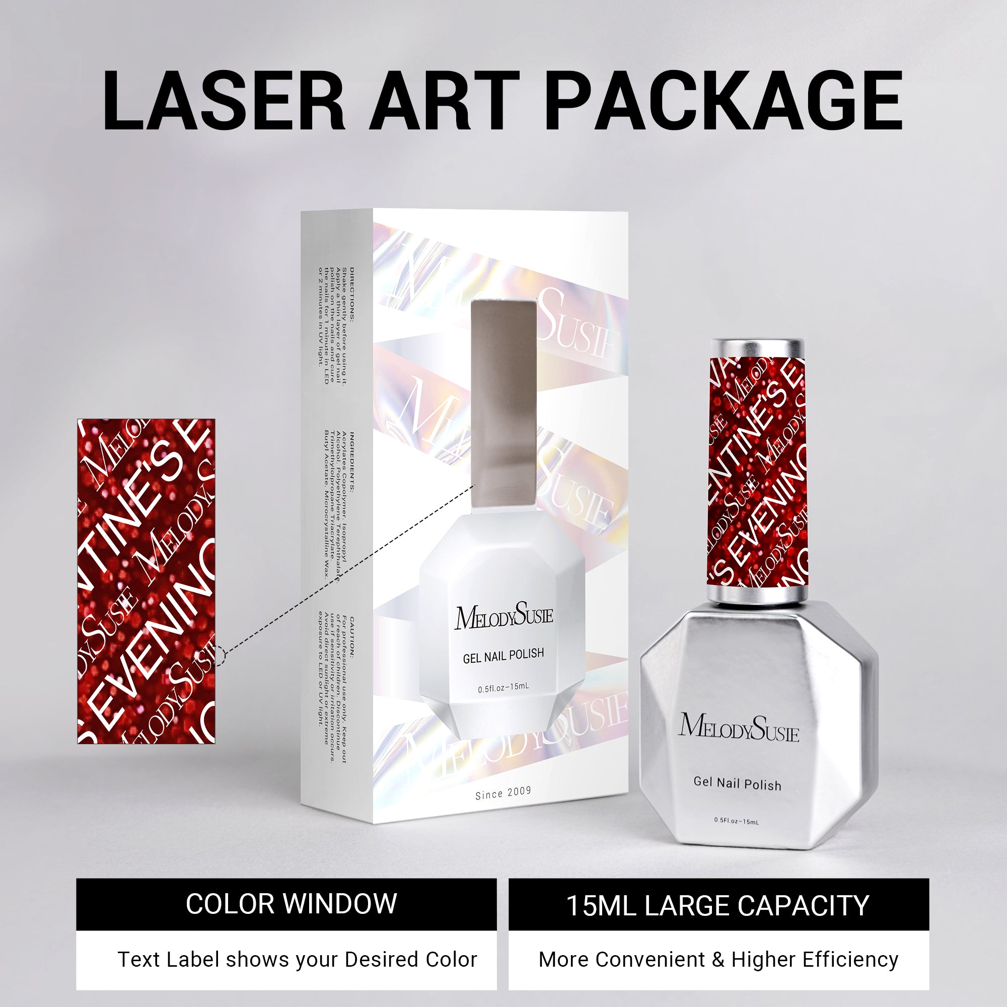 Z021 Valentine's Evening - TPO-Free Thick Gel Nail Polish(15ml)