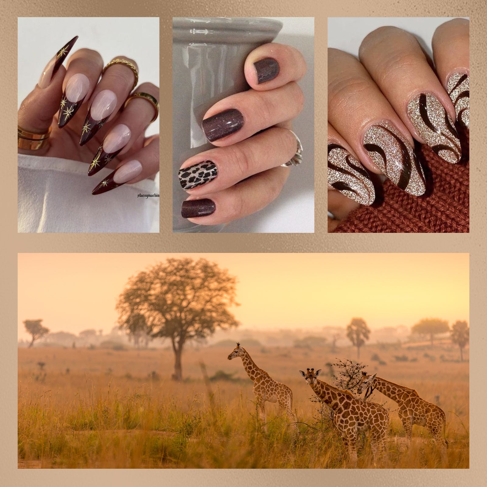 African Grassland 15ml TPO-Free Thick Gel Nail Polish - 4Pcs