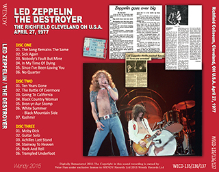 LED ZEPPELIN-THE DESTROYER 【3CD】 - Mellow-Yellow