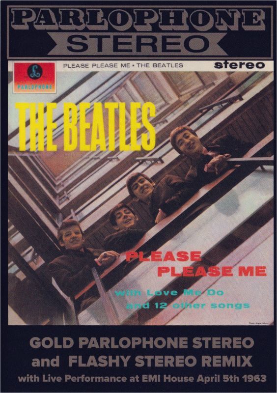 THE BEATLES / PLEASE PLEASE ME FLASHY PLEASE PLEASE ME GOLD