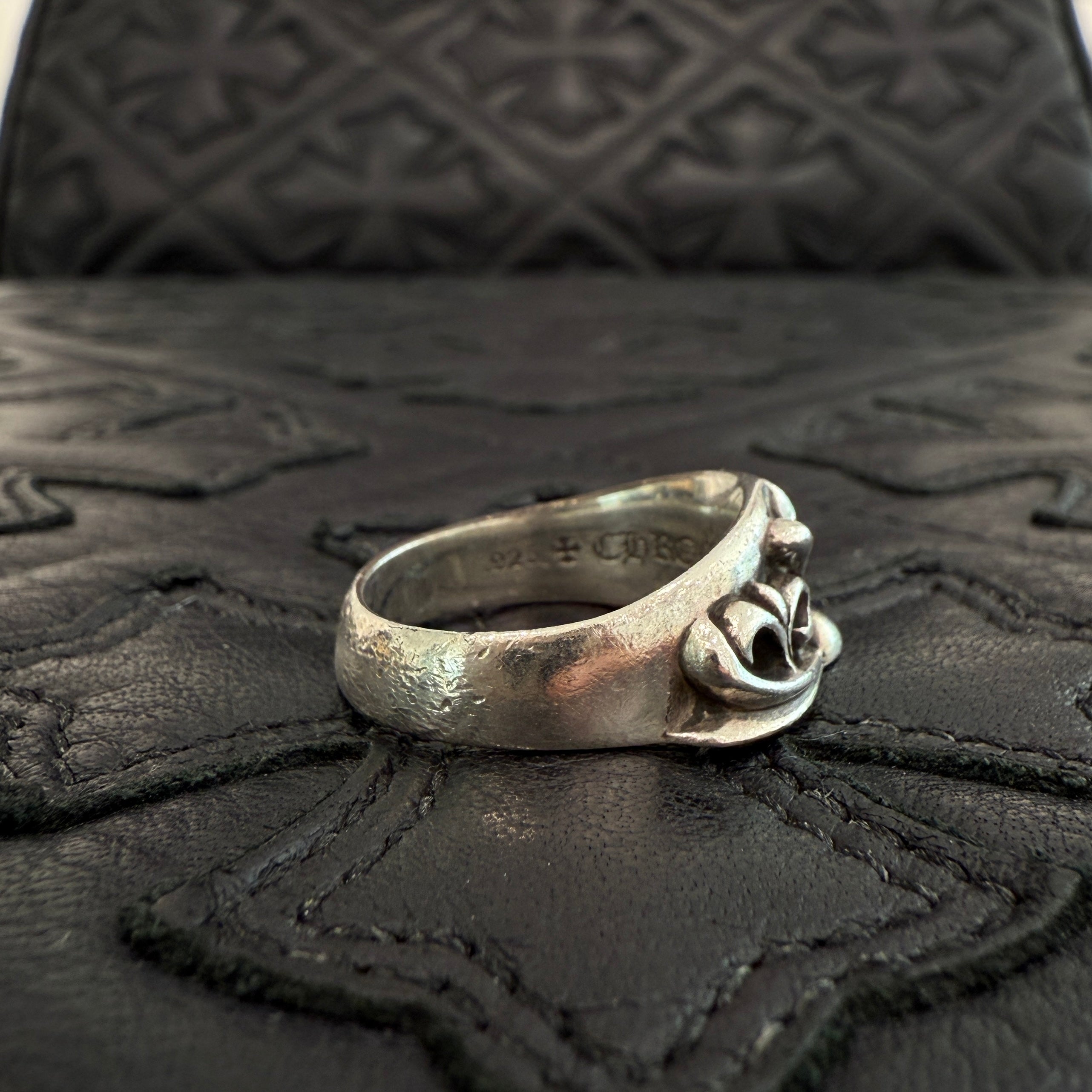 CHROME HEARTS Half Classic Keeper Ring Size 17号 クロムハーツ