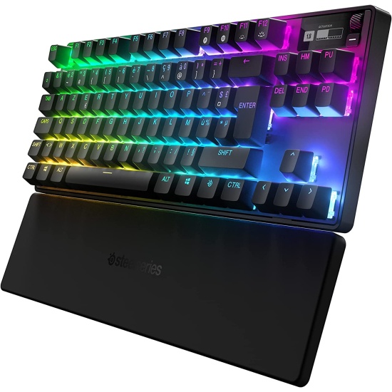 Steelseries Apex Pro TKL keyboard USB + RF Wireless + Bluetooth