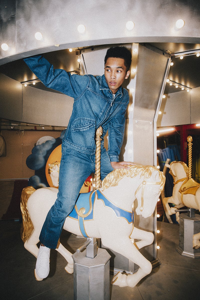 ウィーウィル× ラングラー デニムコレクション】シンプルでタイムレス