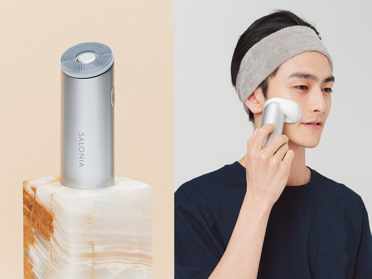 毛穴汚れやザラつきにさよなら！ SALONIAの洗顔ブラシが僕らの肌を