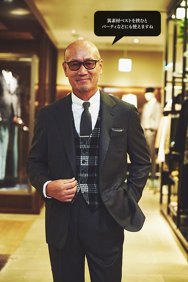 仕事で勝てる」ビジネススーツが、トゥモローランドのセミオーダーで