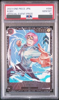 PSA10鑑定済】コビー【プロモ】《黒》 フラッグシップ版OP02-098 販売