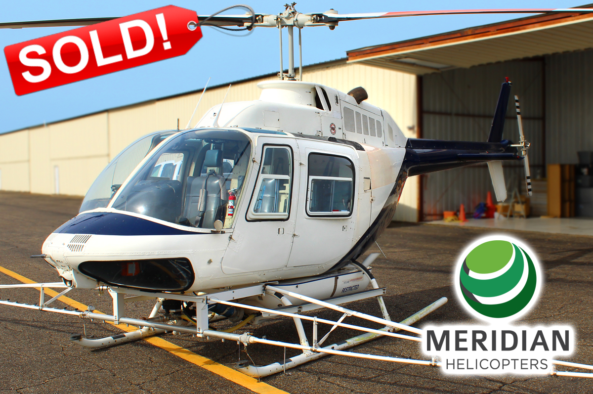 FOR SALE - 1980 Bell Helicopter 206B3 Jet Ranger - N158H