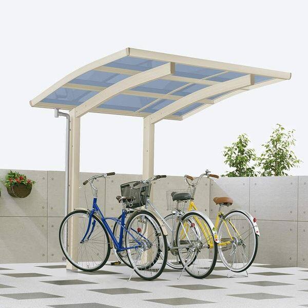 サイクルポート YKKAP アリュース ミニ 600タイプ 22-21 ポリカ屋根