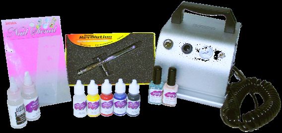 アネストIwata エアーブラシ・ネイルアート・スターターキット