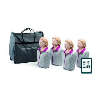 リトルアンQCPR4体パック トレーニングモデル 25-2411-01 レールダル