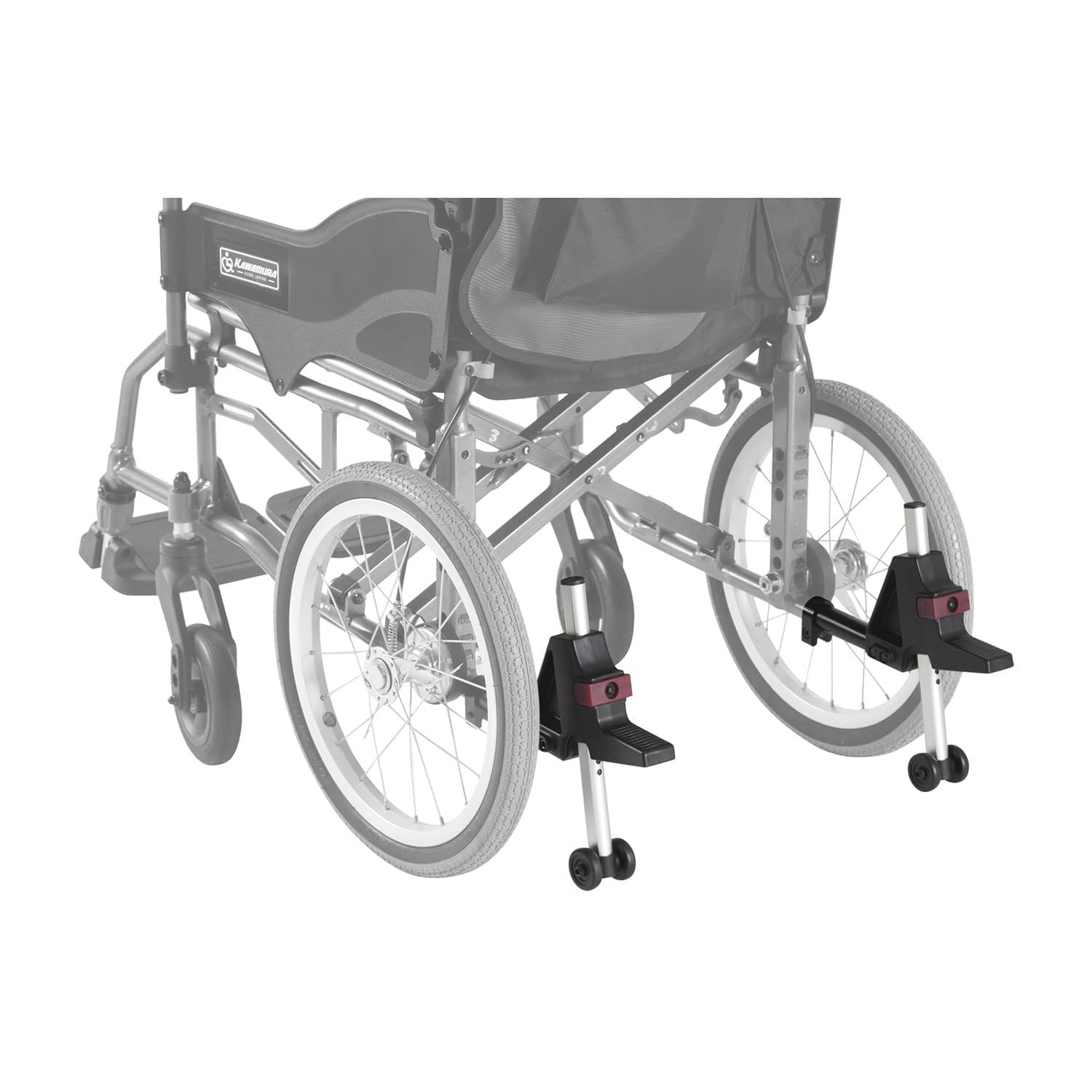 転倒防止金具(モジュール式)中床 中床・φ20 車いす用オプション 25