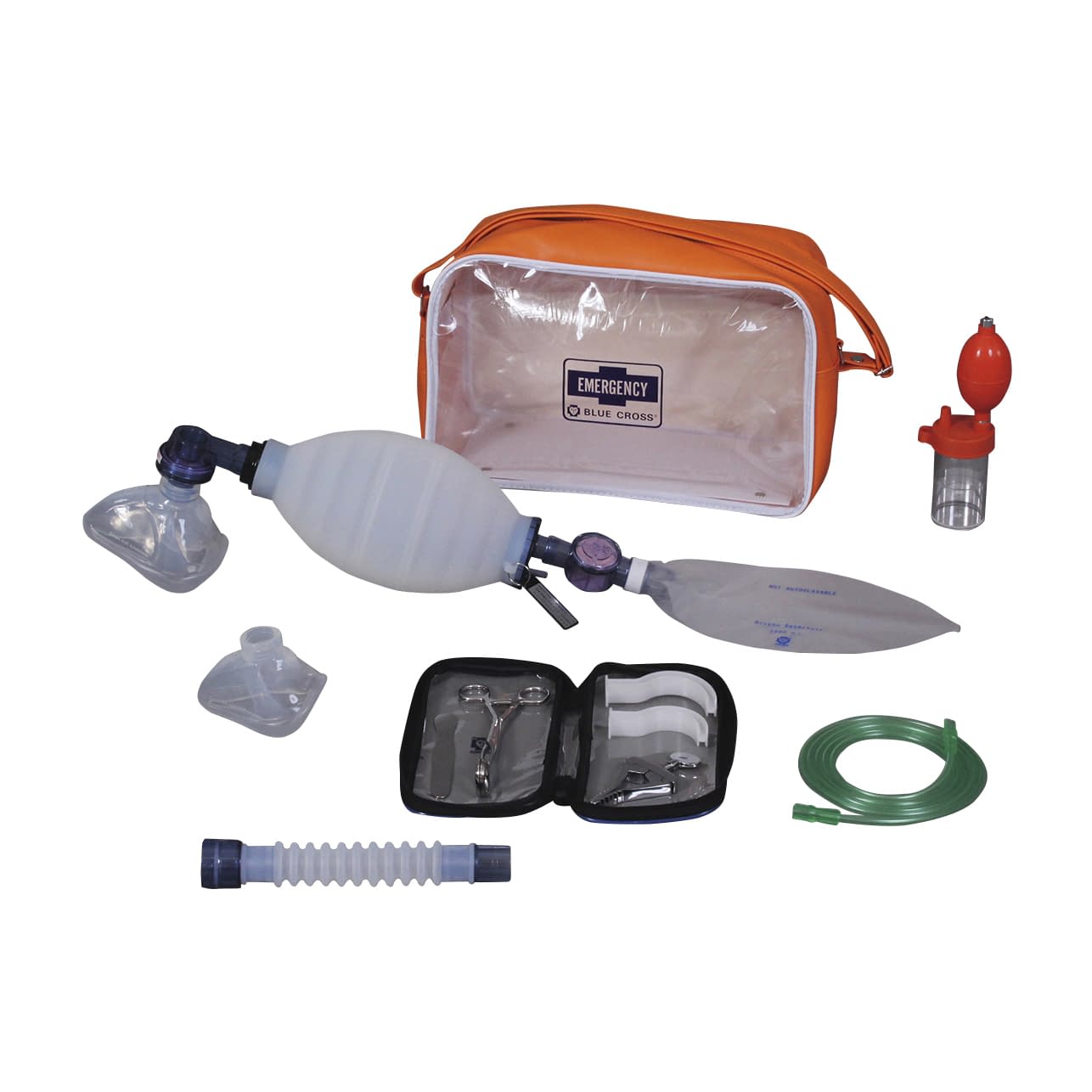 救急蘇生セット(一般救急)成人用 救急蘇生セット 11-2536-02 ブルー